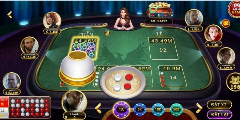 Các bước chơi Game xóc đĩa đổi thưởng 009